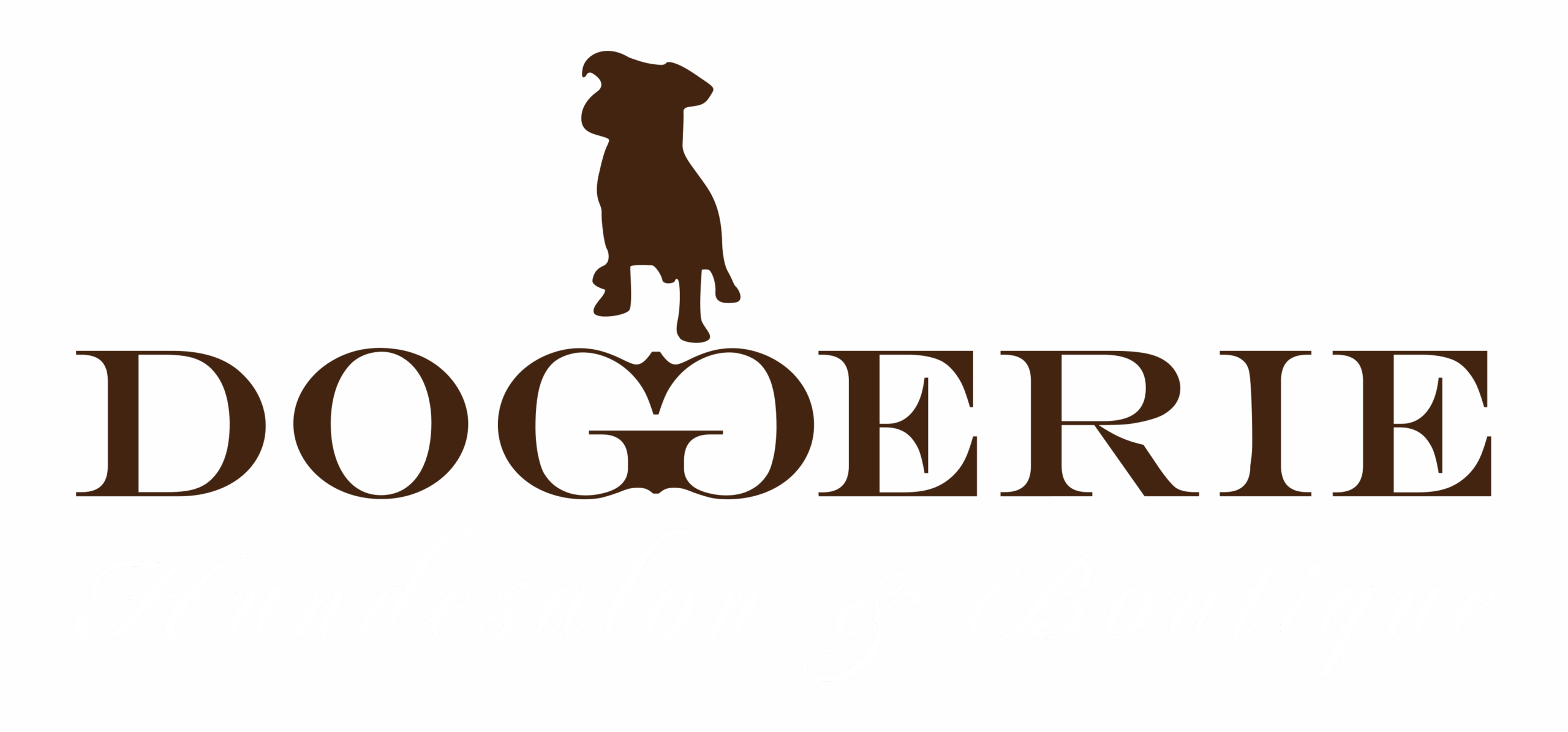 Doggerie_Logo_braun_weiss